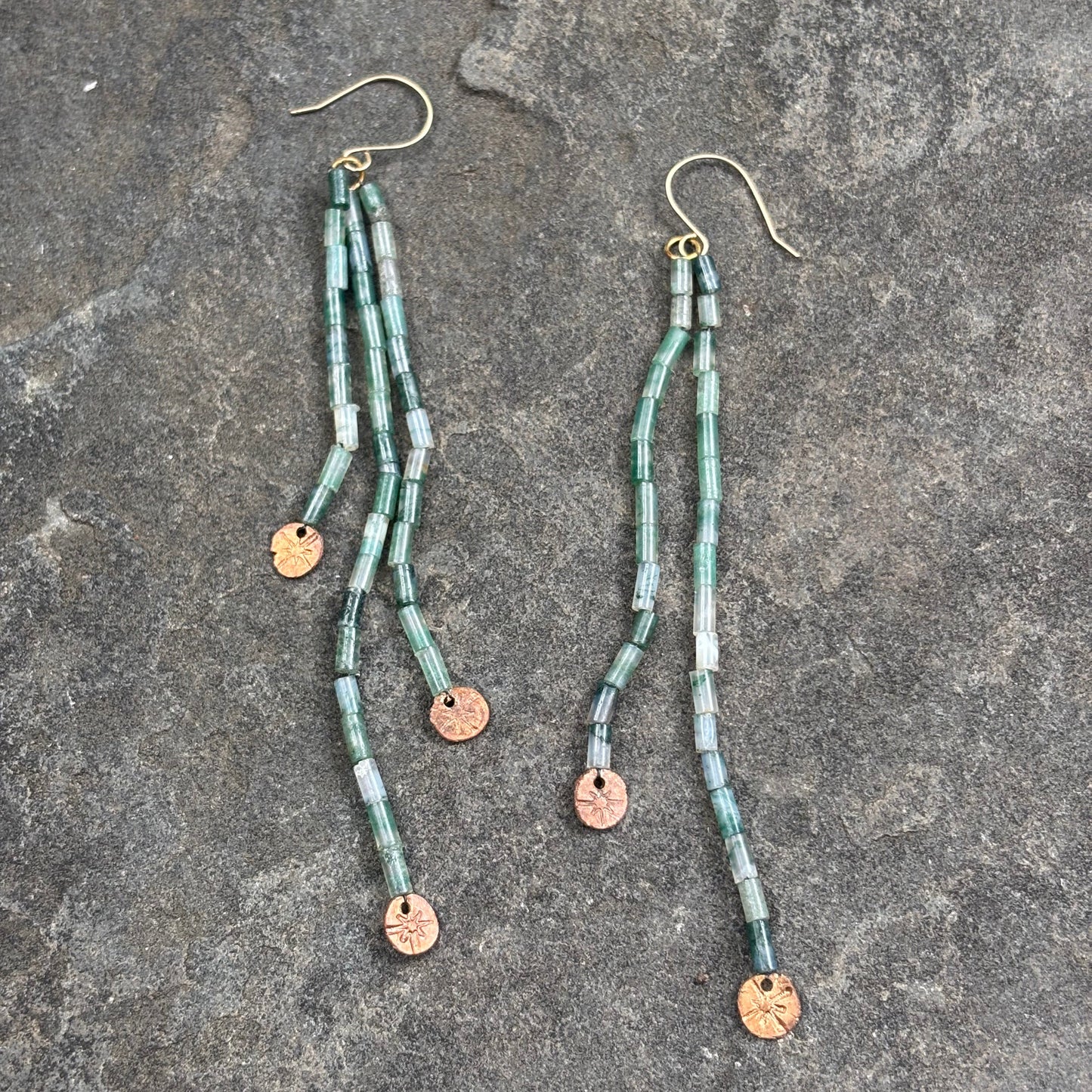 Amazonite Cascade Earrings
