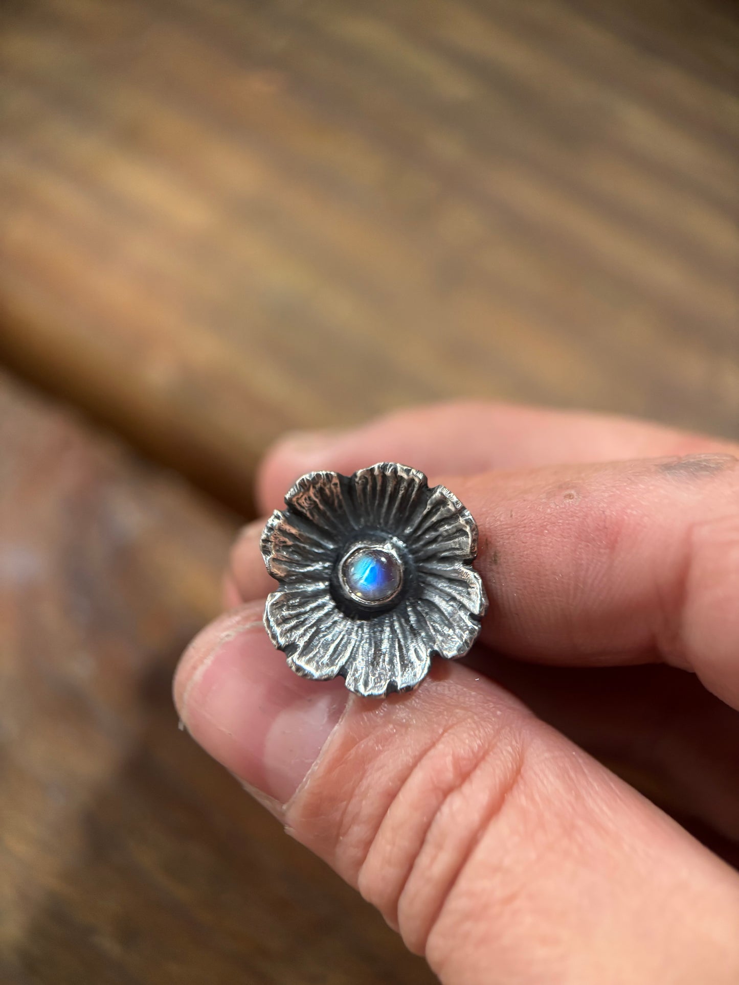 Moon Bloom Ring