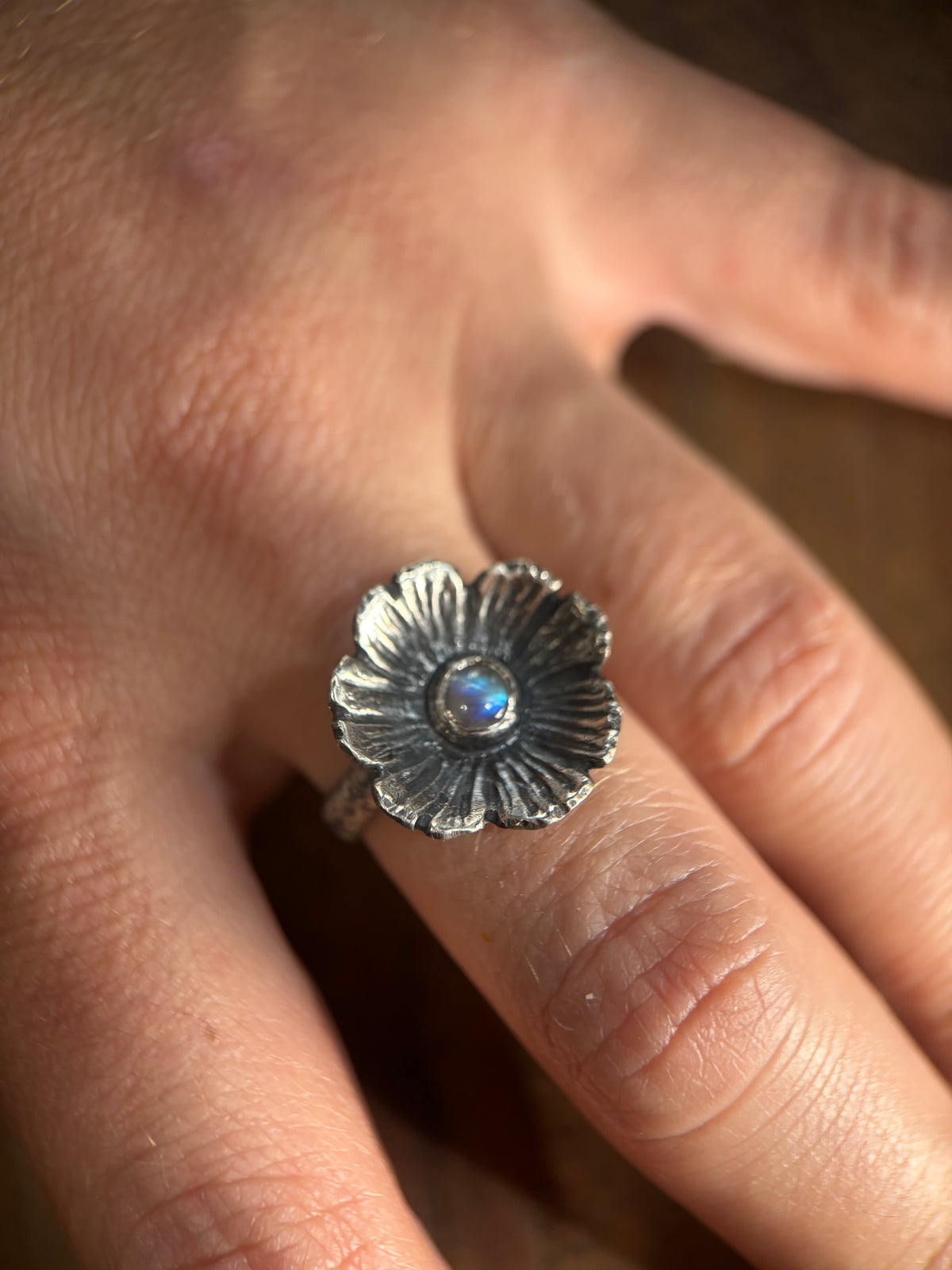 Moon Bloom Ring