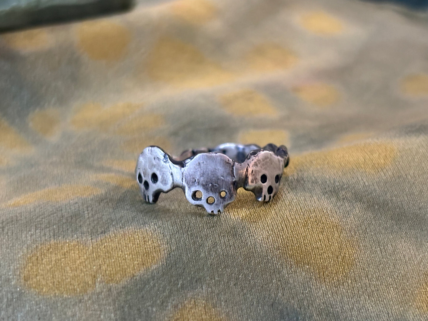 Skull Trio Ring