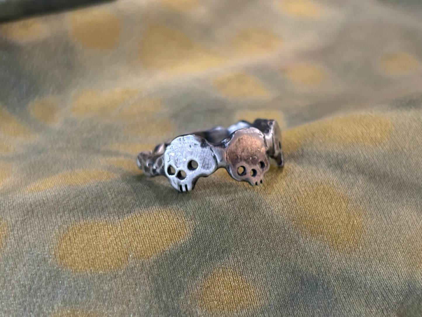 Skull Trio Ring