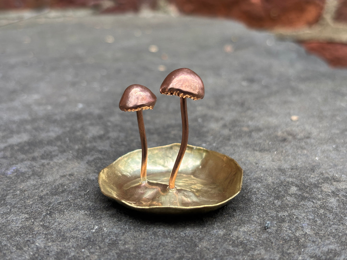 Mushroom Ring Holder