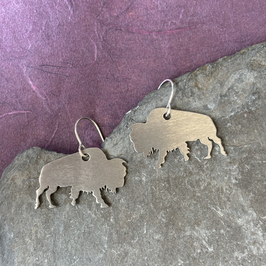 Bison Earrings