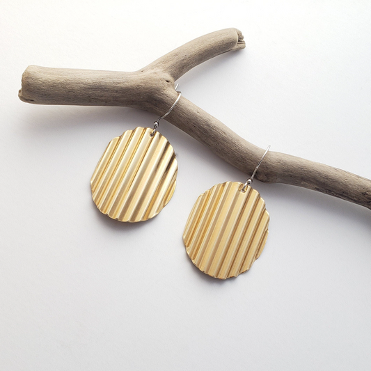 Wavy Chips Earrings