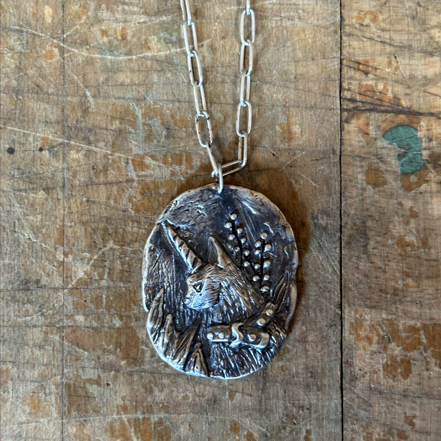 Alice Rests in the Garden Pendant