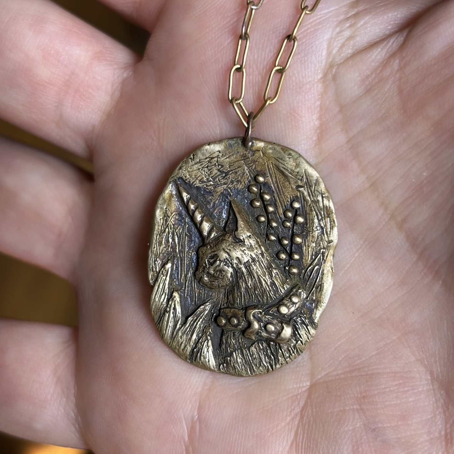 Alice Rests in the Garden Pendant