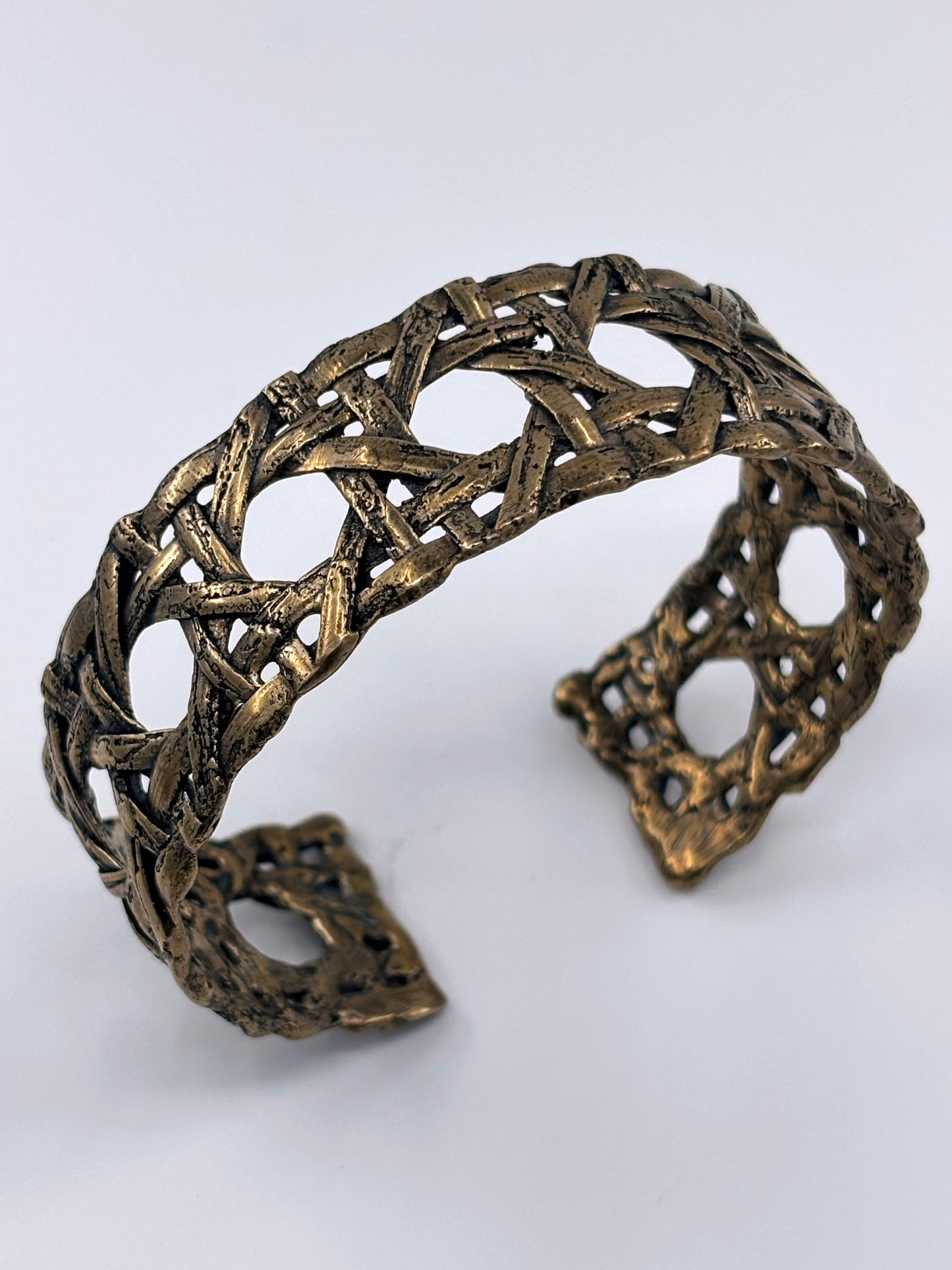 Wickerwork Thin Cuff