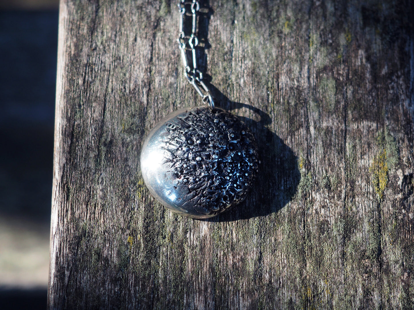Silver Moon Necklace