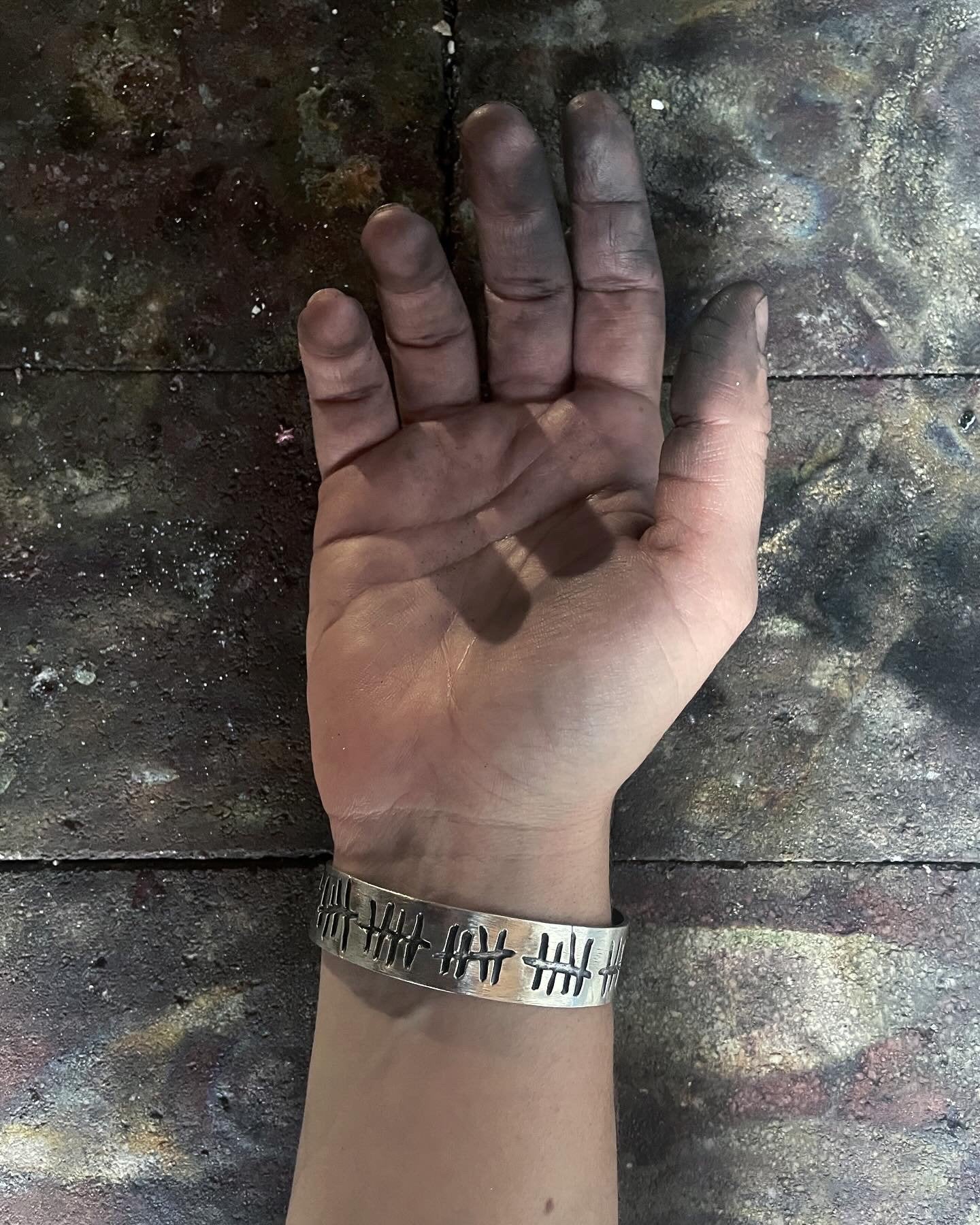 Tally Marks Cuff