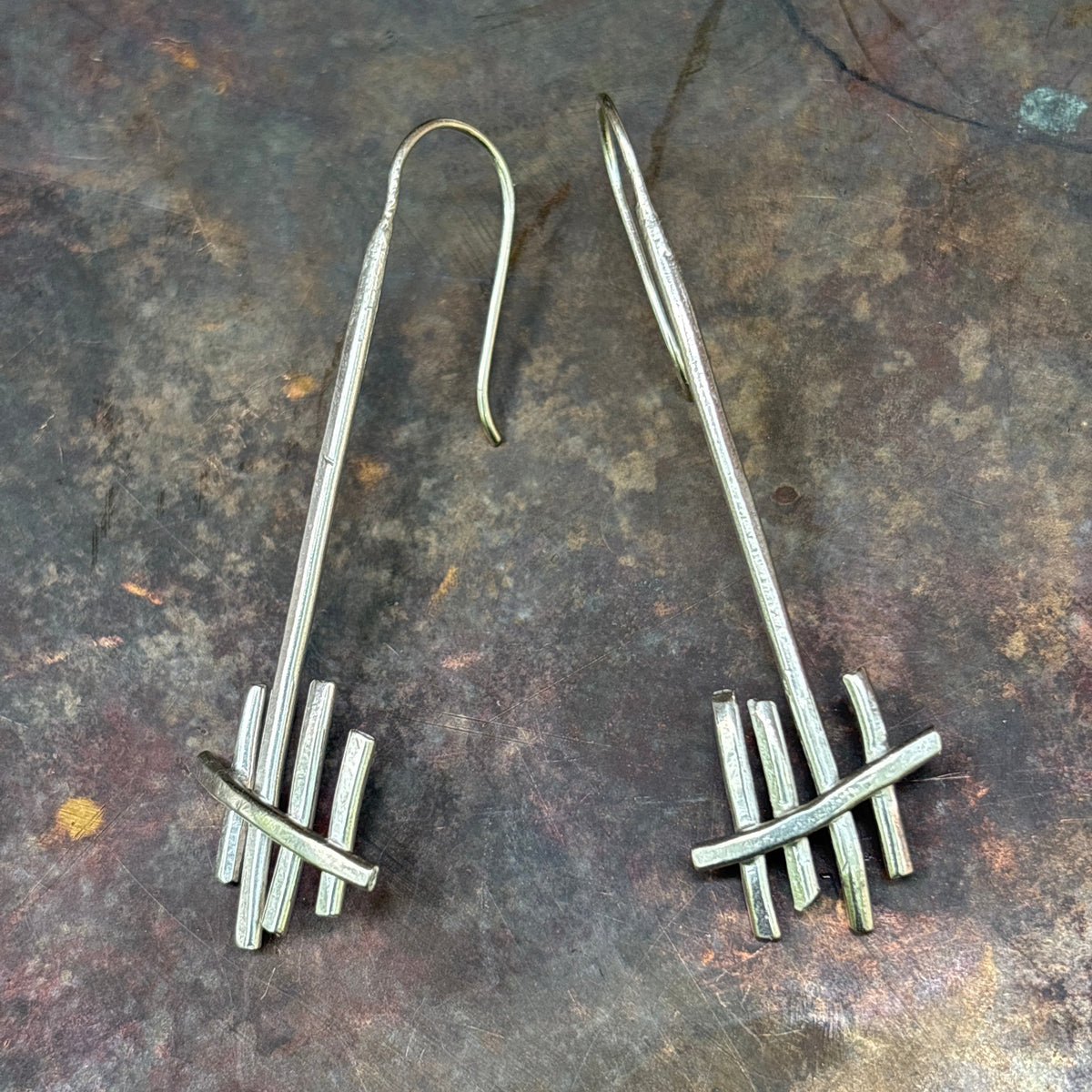 Tall Tally Marks Earrings