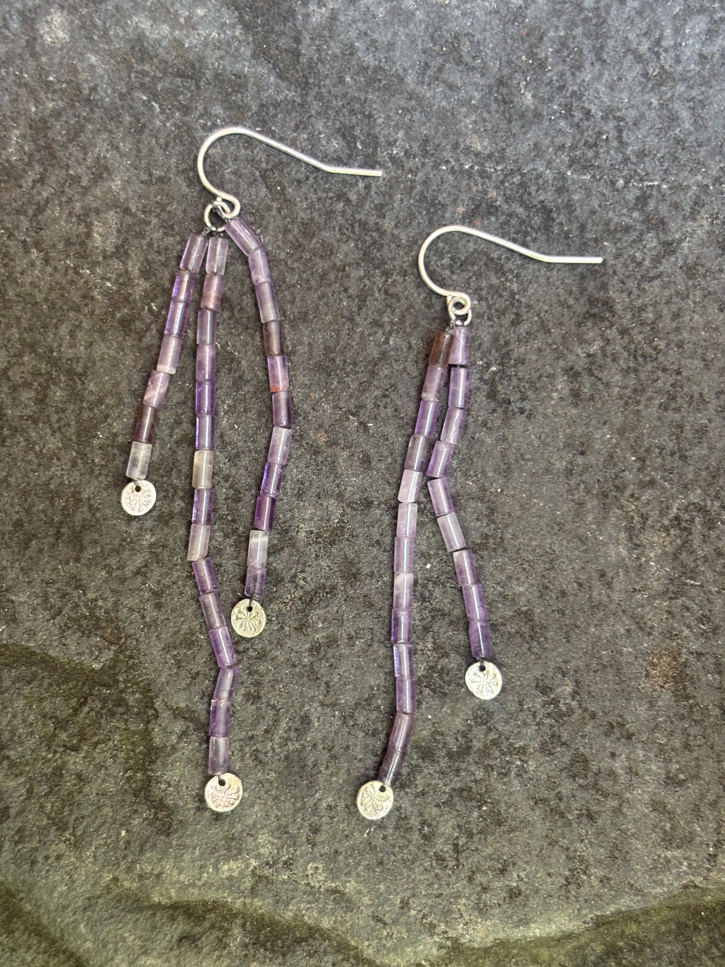 Amethyst Cascade Earrings
