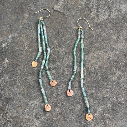 Amazonite Cascade Earrings