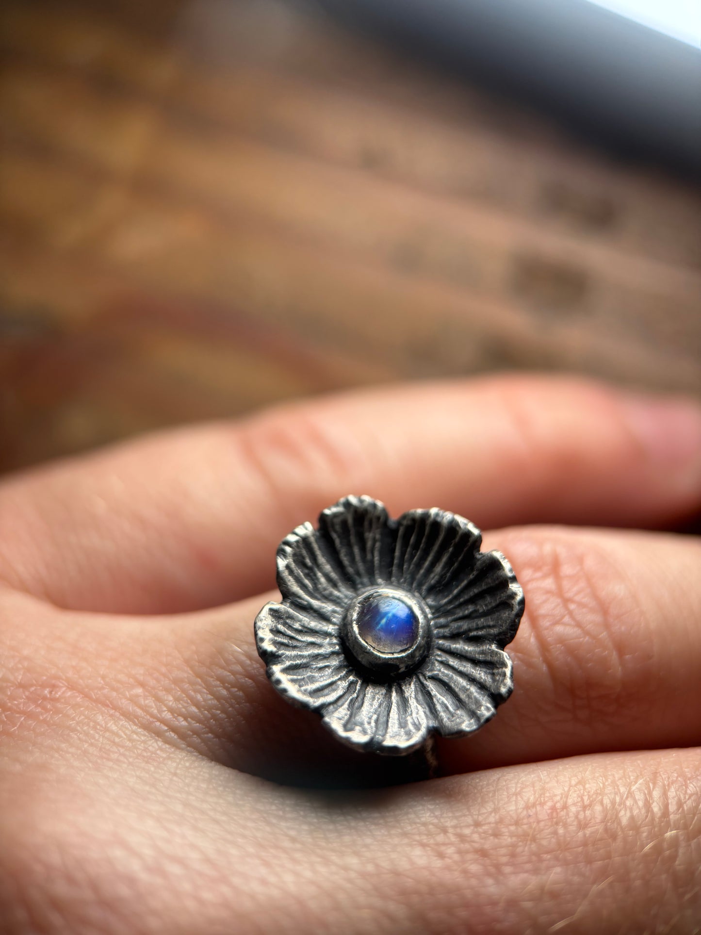 Moon Bloom Ring