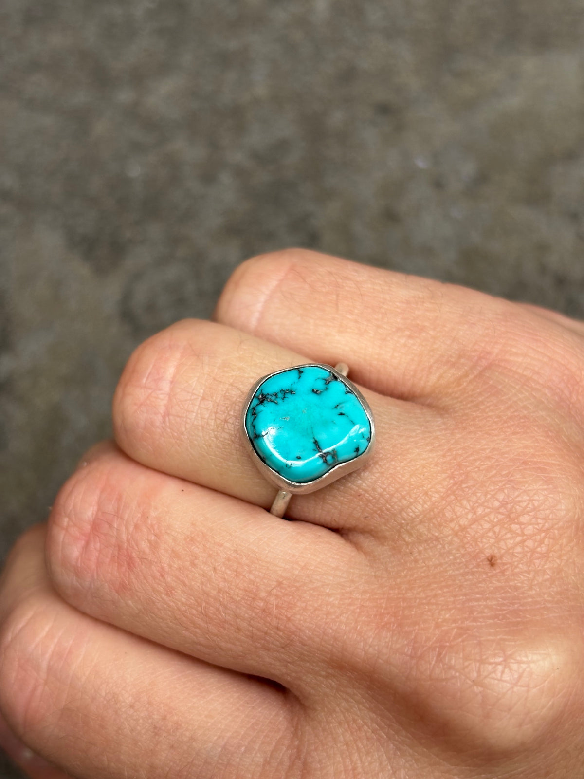 Turquoise Drift Rings