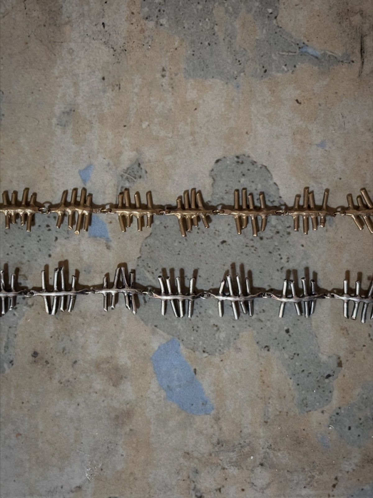 Tally Marks Choker Necklace