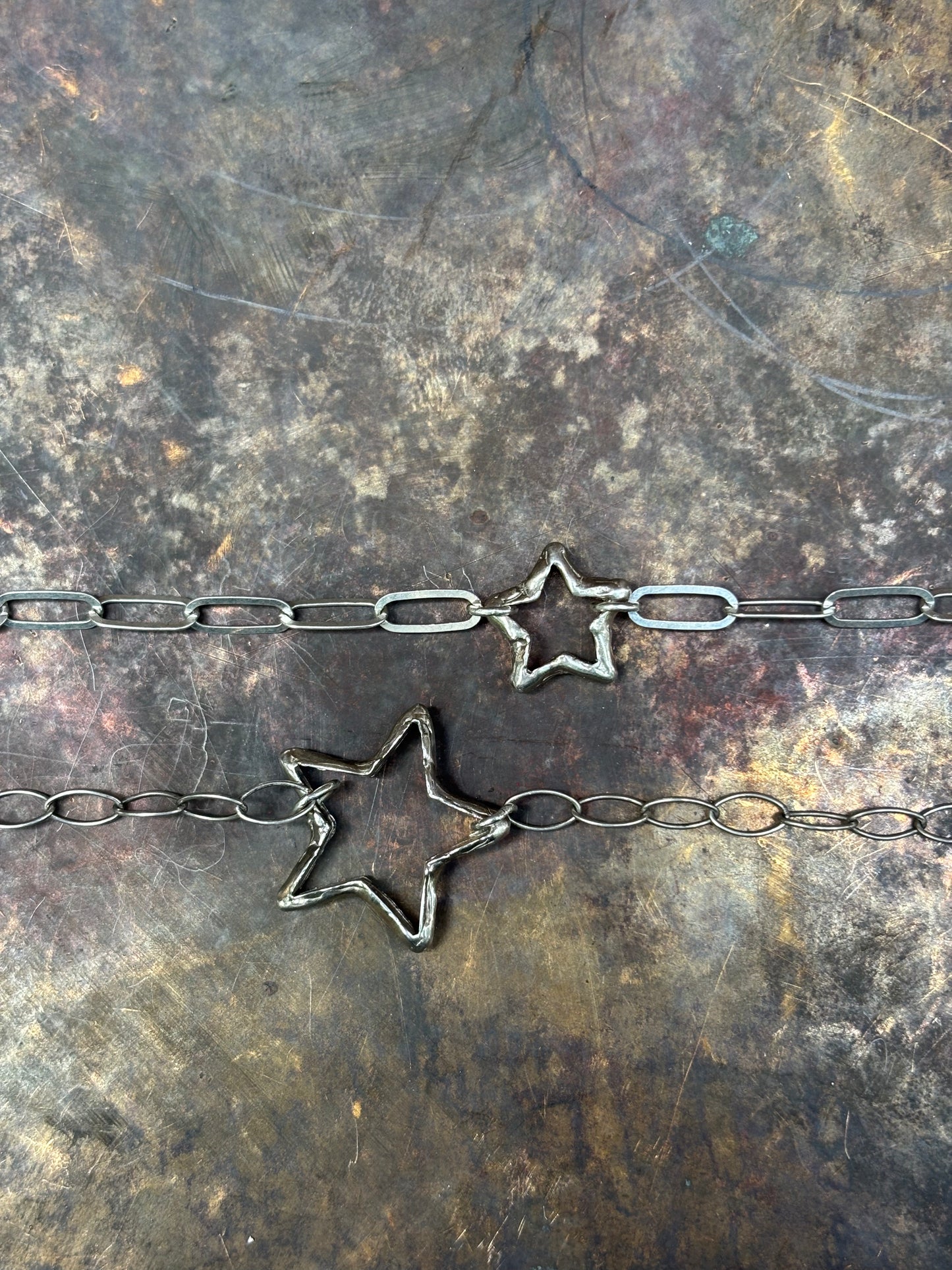 Hollow Star Bracelet - Silver