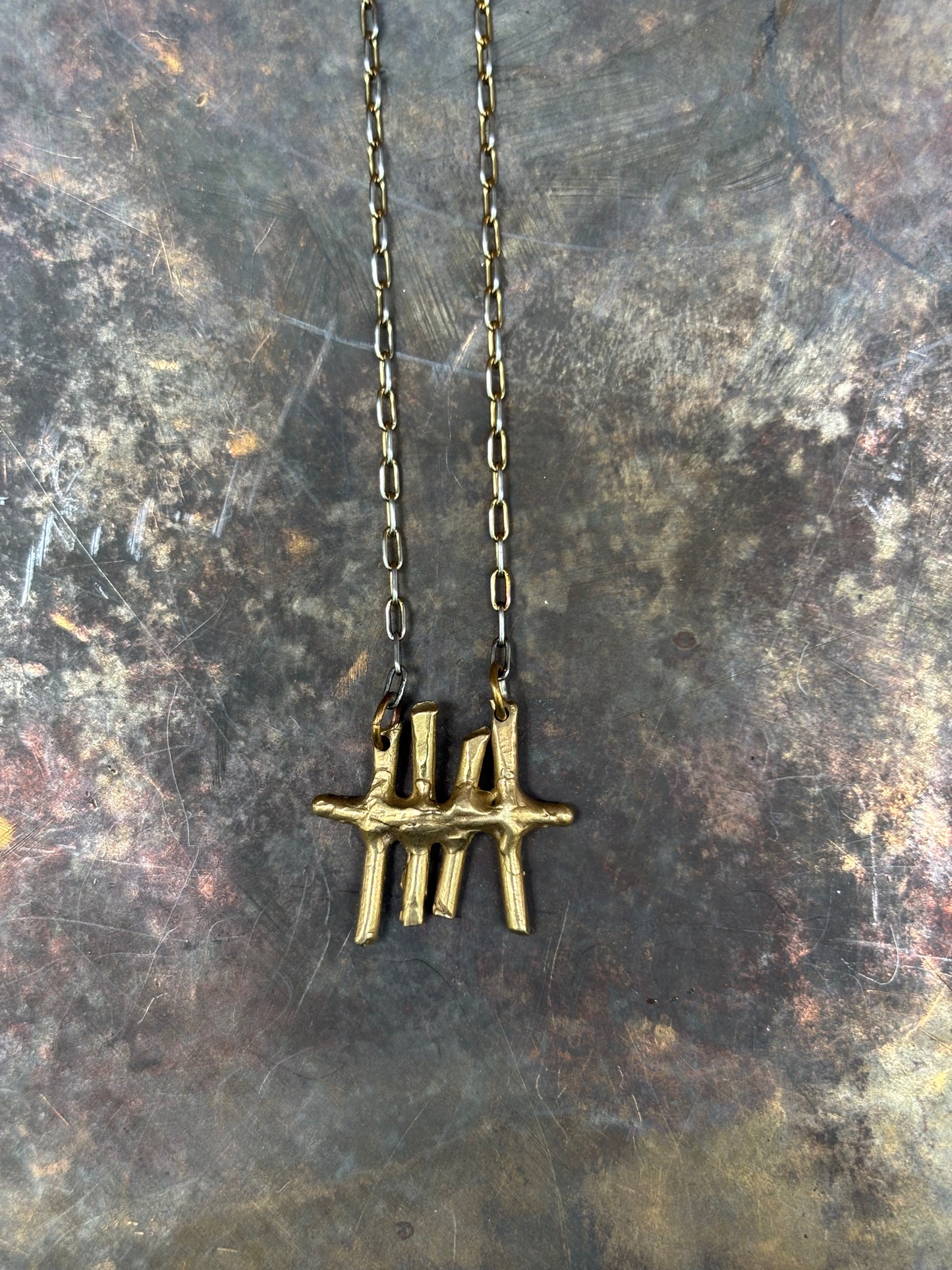 Tally Marks Pendant