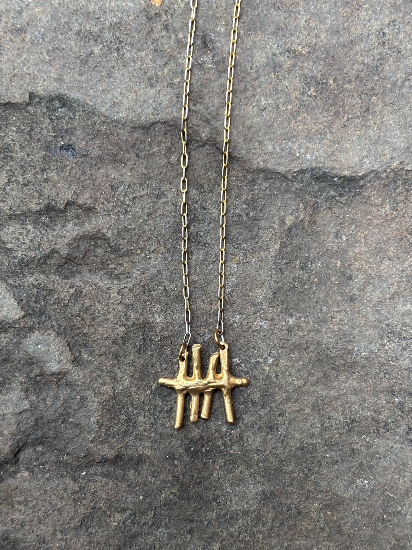 Tally Marks Pendant