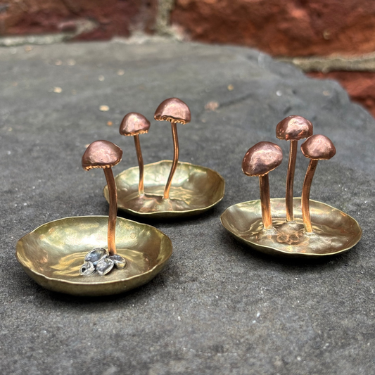 Mushroom Ring Holder