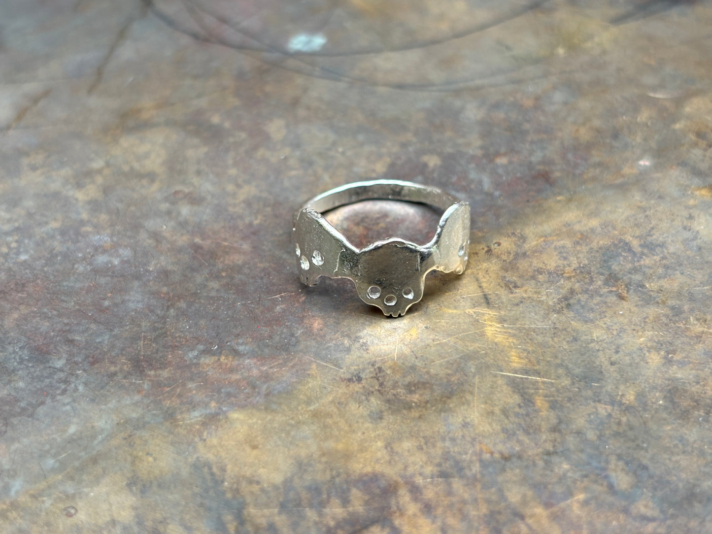 Skull Trio Ring