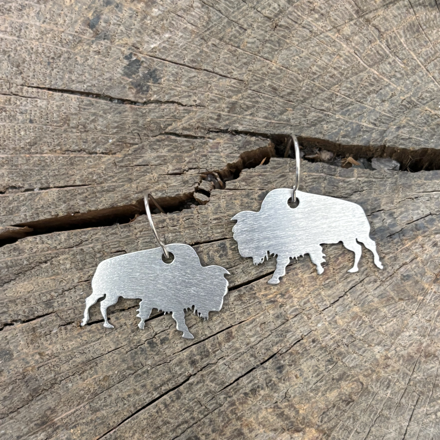 Bison Earrings