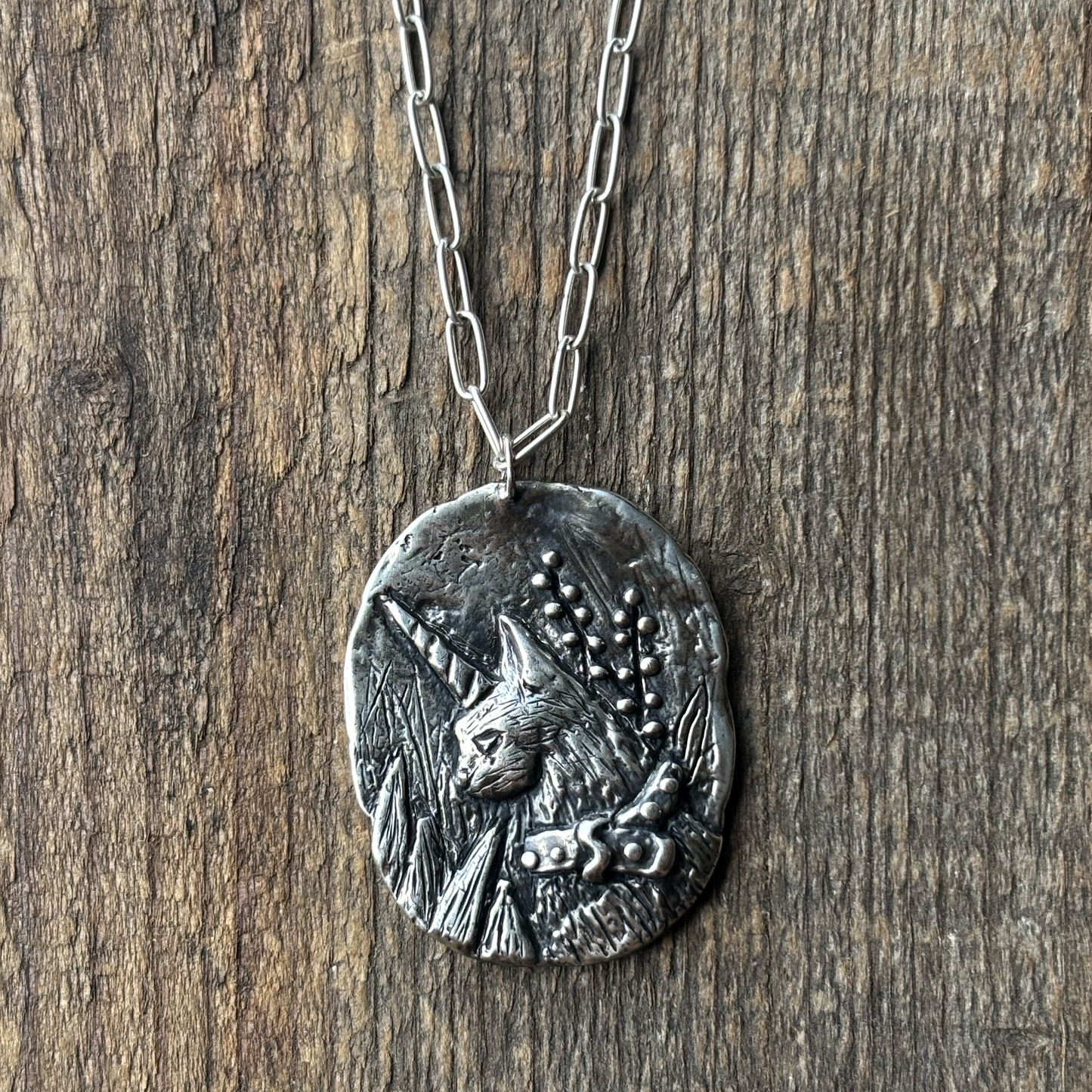 Alice Rests in the Garden Pendant