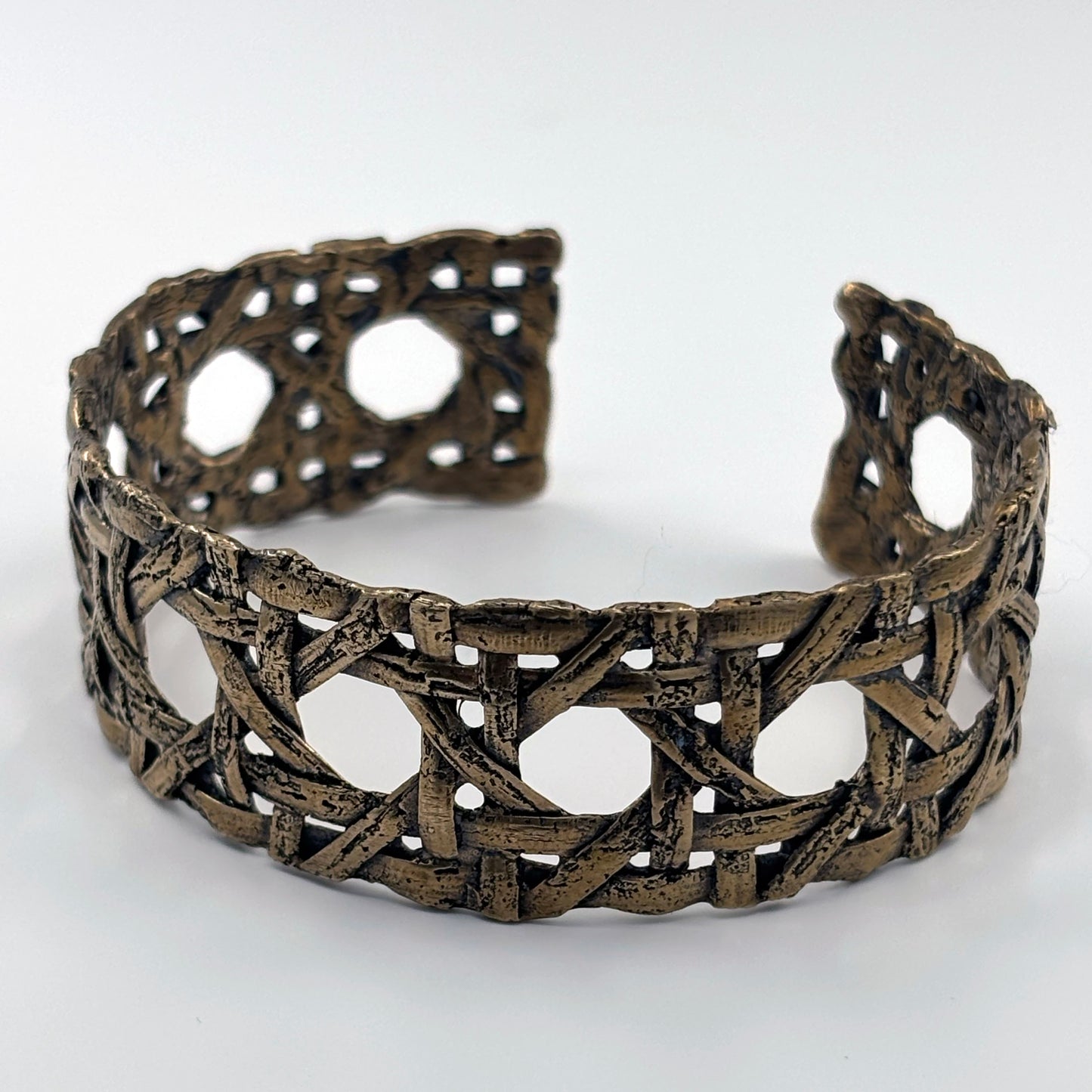 Wickerwork Thin Cuff