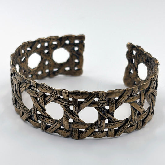 Wickerwork Thin Cuff