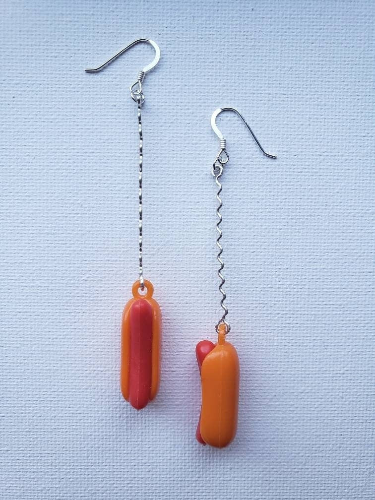 Hot Dog earrings