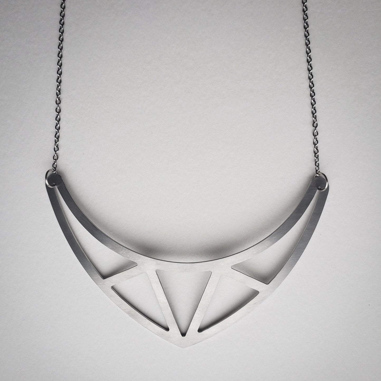 Geometric Stainless Steel Necklace