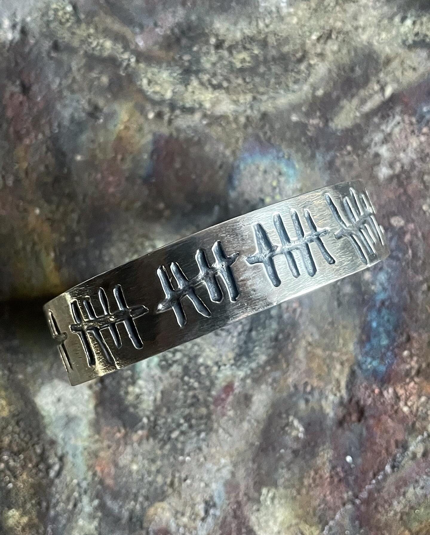 Tally Marks Cuff