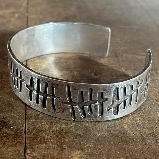 Tally Marks Cuff